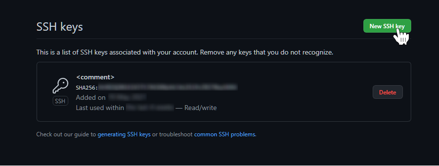Github SSH keys